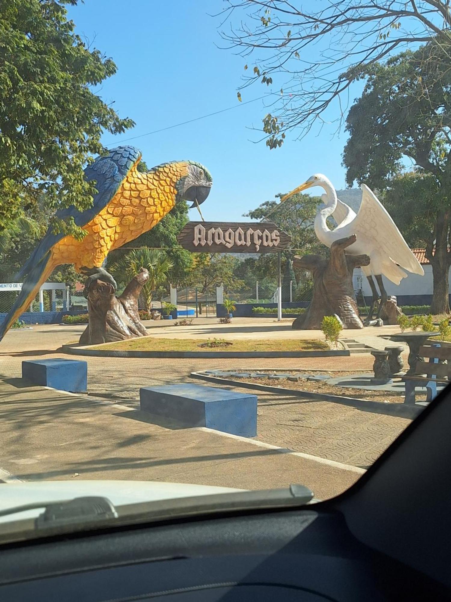 Pousada Hotel Araguaia Aragarcas Экстерьер фото